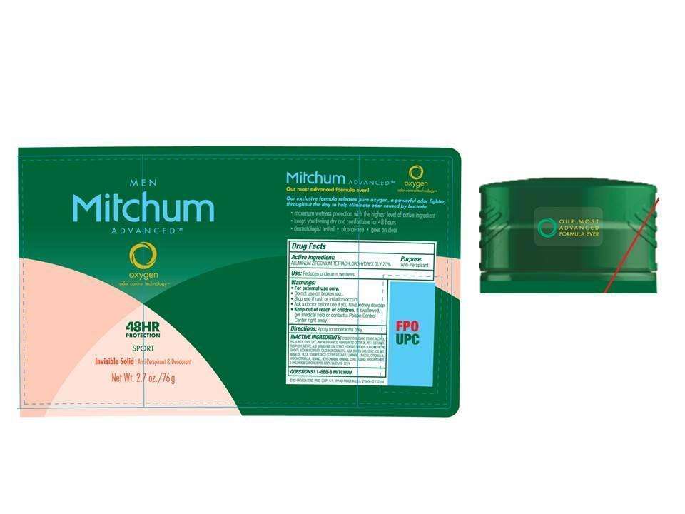 Womens Mitchum Advanced Invisible Antiperspirant Deodorant